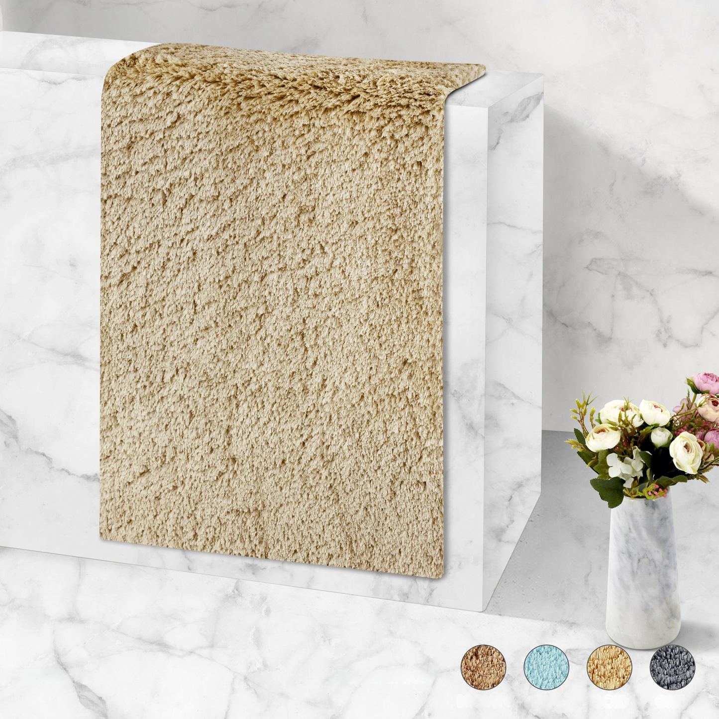FLOORHAVEN – Ultra saugfähige Anti-Rutsch-Matte mit Plüschkomfort 7