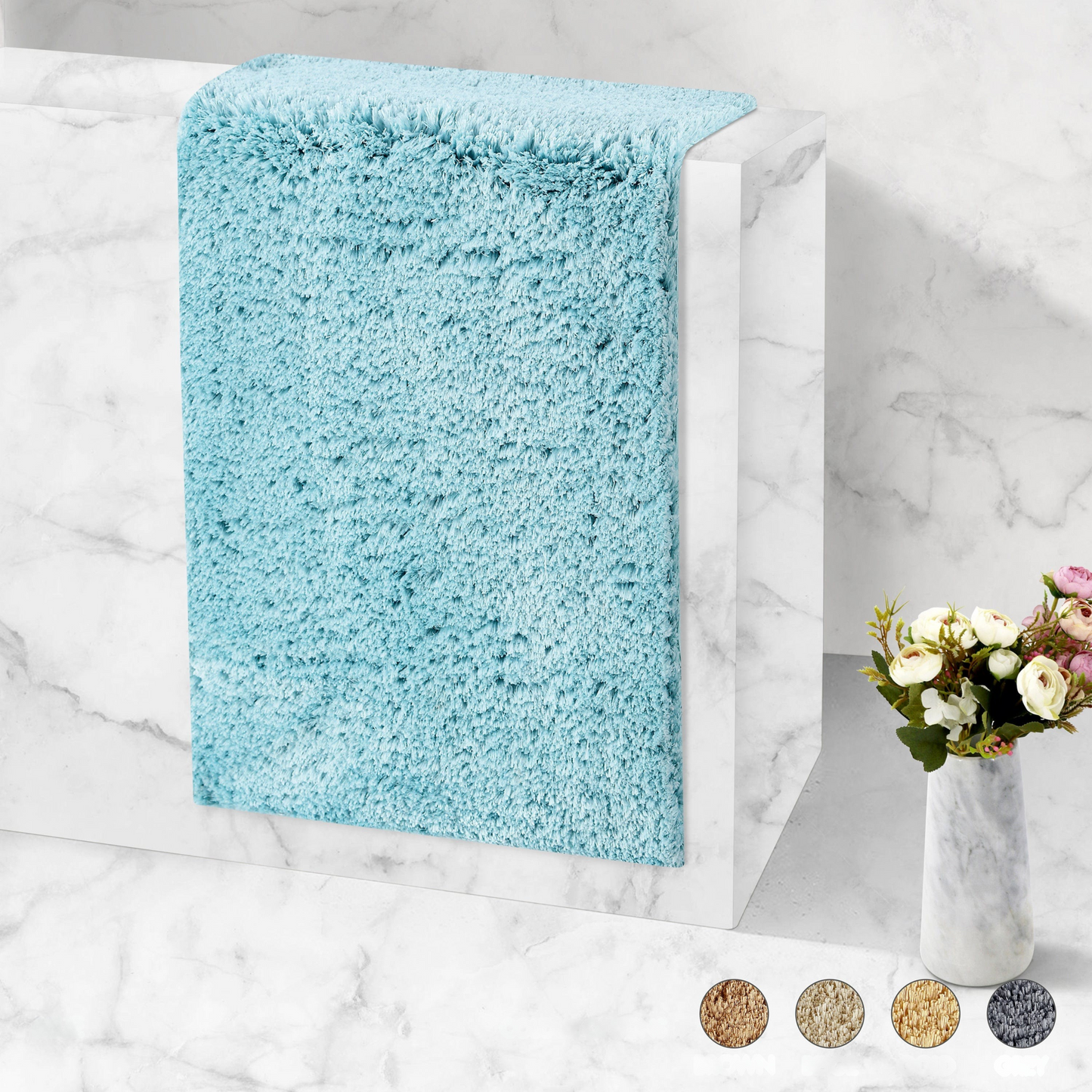 FLOORHAVEN – Ultra saugfähige Anti-Rutsch-Matte mit Plüschkomfort 9
