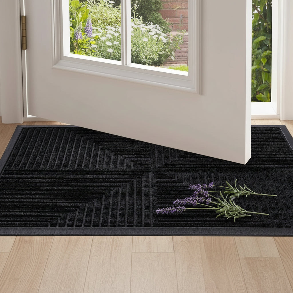 FLOORMAXX – Strapazierfähige, schmutzabweisende Fußmatte mit rutschfester Unterseite 2