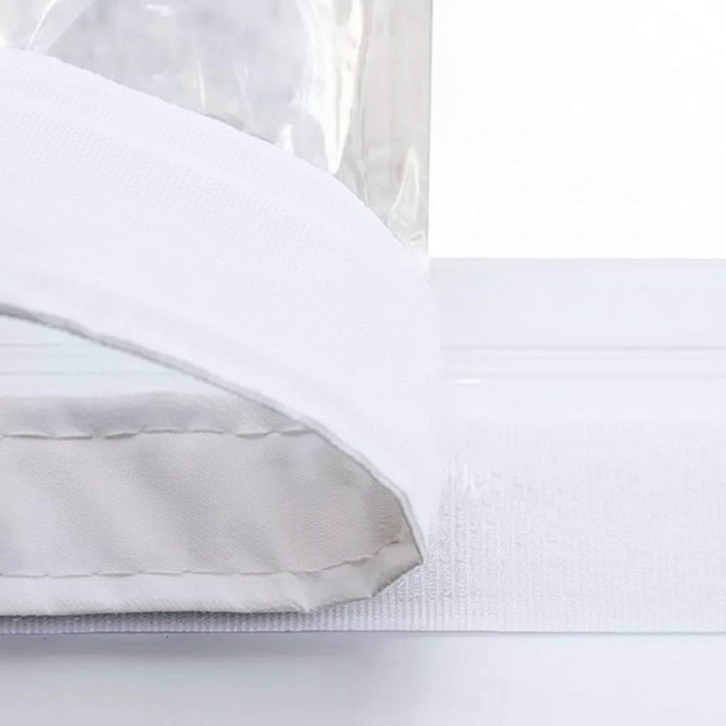 FLOWBLOC – Transparenter, winddichter Trennvorhang für Klimaanlagen 2