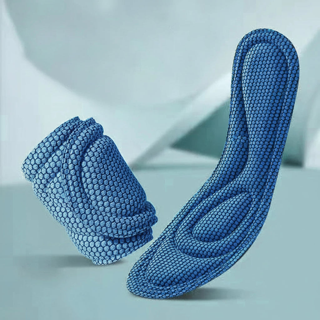 FOAMCARE – Orthopädische Einlegesohlen aus Memory-Schaum mit Schweißabsorption und Geruchskontrolle 7