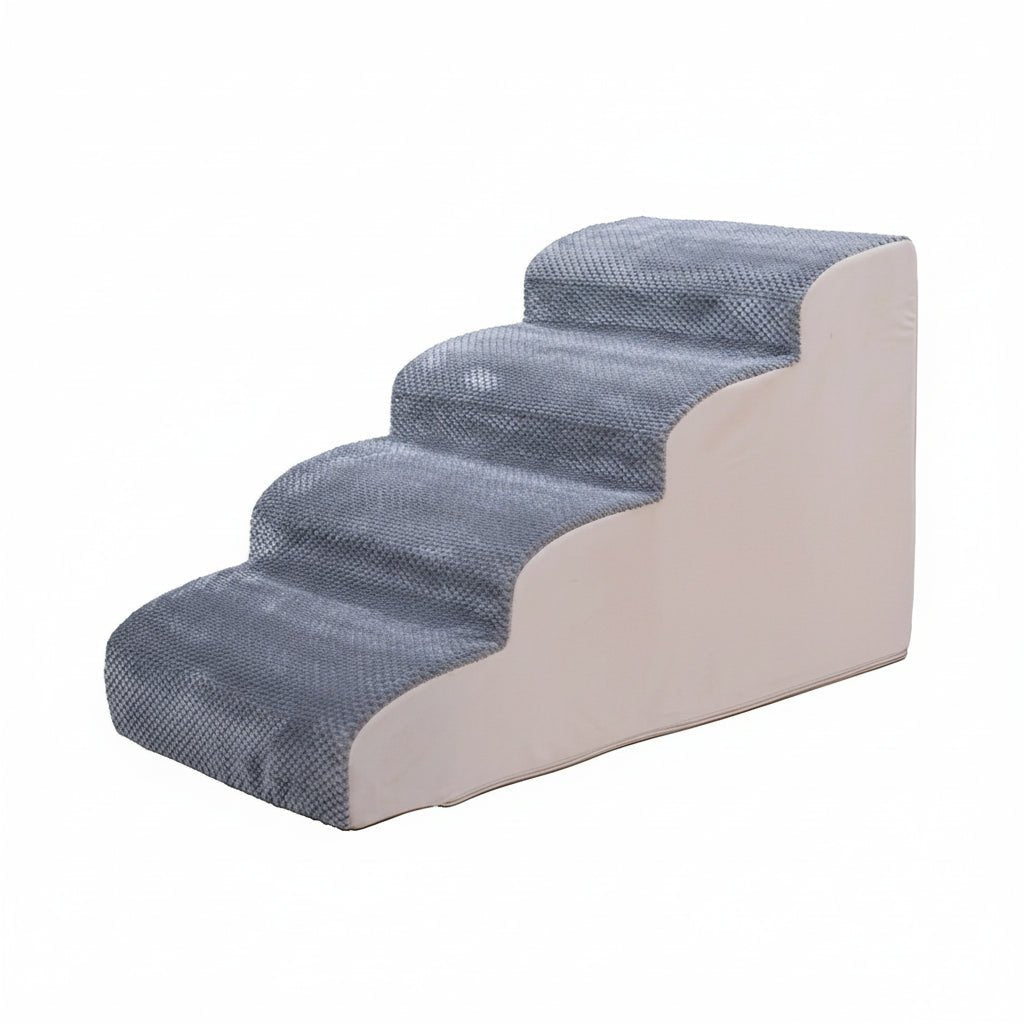 FOAMWAY – Hochdichte Schaumstoff-Hundetreppe mit rutschfester Unterseite 4