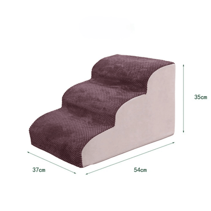 FOAMWAY – Hochdichte Schaumstoff-Hundetreppe mit rutschfester Unterseite 8