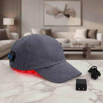 FOLIGLOW – Infrarot-LED-Haarwuchskappe mit Rotlichttherapie 0