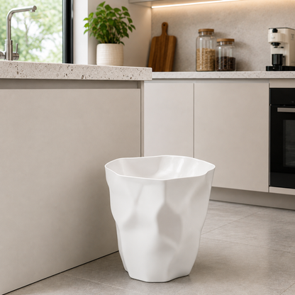 FORMAFLOW – Cubo de basura minimalista con silueta distintiva