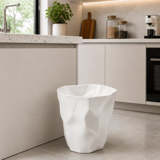 FORMAFLOW – Minimalistische prullenbak met een opvallende silhouet