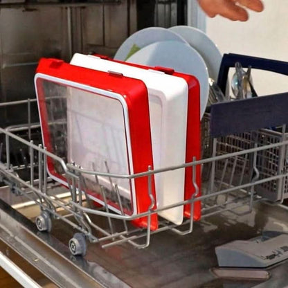 FRESHCAP – Wiederverwendbarer luftdichter Lebensmittelaufbewahrungsteller 6