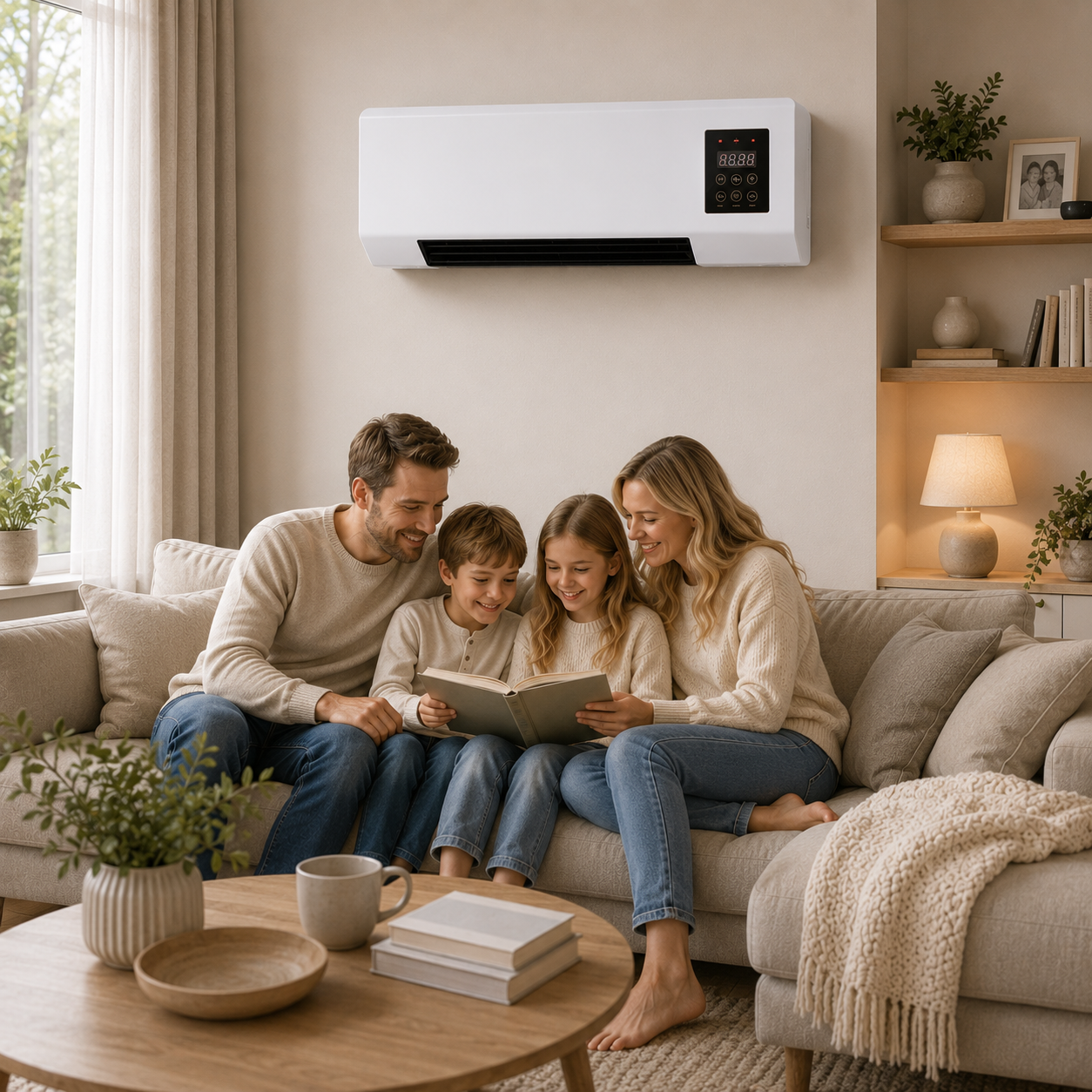 FRESHCLIMA – Dispositivo de refrigeración y calefacción para un clima interior equilibrado