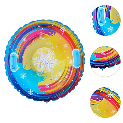 FROSTRIDER – Aufblasbarer Schneereifen mit stabilen Griffen für rasanten Winterspaß 4