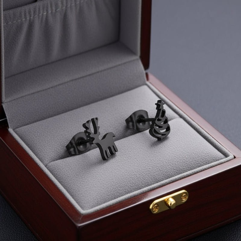 FROSTSPARK – Elegante 925 Silber Weihnachtsohrstecker mit festlichem Glanz 2