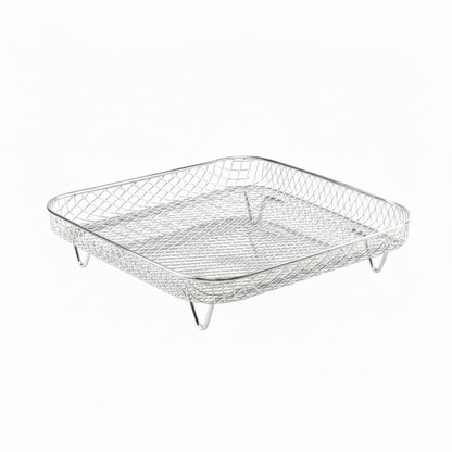 FRYGRID – Antihaft-Einsatz für Heißluftfritteusen mit stapelbarem, erhöhtem Rost 10