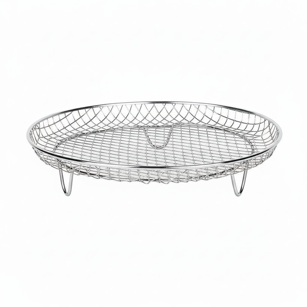 FRYGRID – Antihaft-Einsatz für Heißluftfritteusen mit stapelbarem, erhöhtem Rost 9