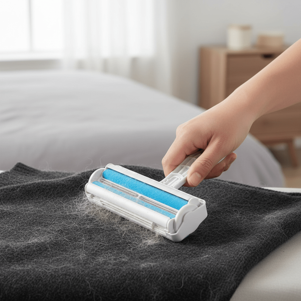 FURCATCHER – Wiederverwendbare Tierhaarrolle zur Fussel- und Fellentfernung 1