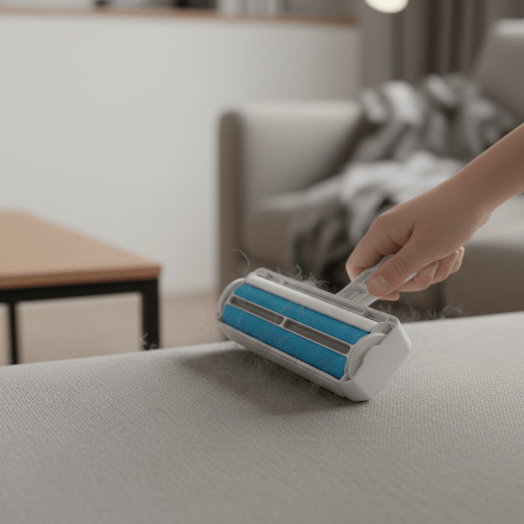 FURCATCHER – Wiederverwendbare Tierhaarrolle zur Fussel- und Fellentfernung 3