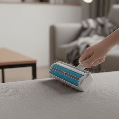 FURCATCHER – Wiederverwendbare Tierhaarrolle zur Fussel- und Fellentfernung 3