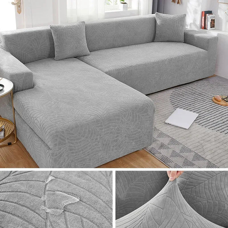 FURNIFIT – Maßgeschneiderter Sofabezug aus Polyester für L-förmige Sofas 7