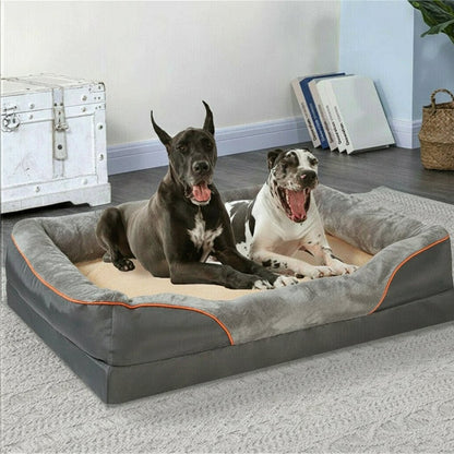 FURPAL – Premium-orthopädisches Hundebett – Jumbo-Schaumstoffbasis 1