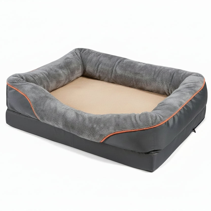 FURPAL – Premium-orthopädisches Hundebett – Jumbo-Schaumstoffbasis 11