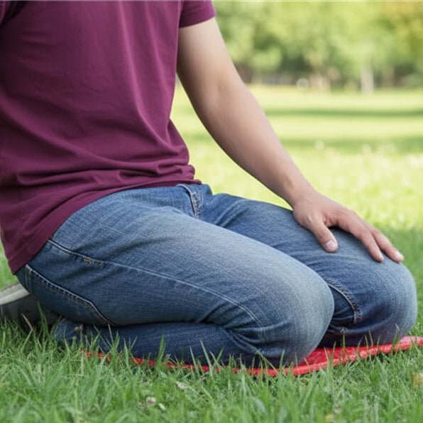Faltbare Isomatte - Leichte EVA Campingmatte für Outdoor-Aktivitäten, Wasserabweisend, Tragbar 2