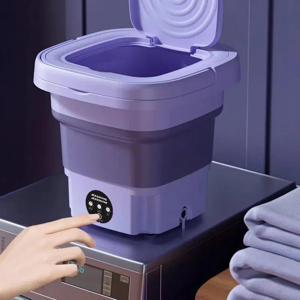 Faltbare Waschmaschine 8L – Tragbare Mini-Wascheinheit für Unterwäsche kaufen 1