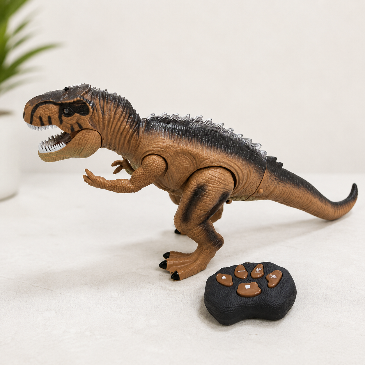 Ferngesteuertes Spielzeug-Dinosaurier mit Licht- und Soundeffekten – Interaktives Abenteuer für Kinder 1