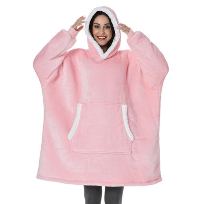 SNUGGOVA – Sweat à capuche en polaire couverture pour un confort ultime