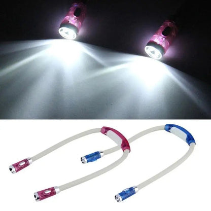 FlexiGlow – LED Neck Lamp for Knitting & Crocheting