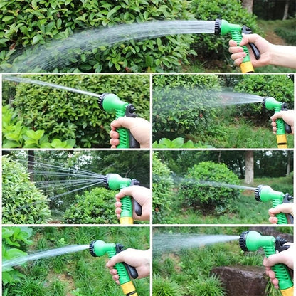 Flexibler Gartenschlauch - Hochdruck-Wasserschlauch aus Aluminiumlegierung und TPE, 5-15m Sprühentfernung, Ideal für Gartenpflege 3