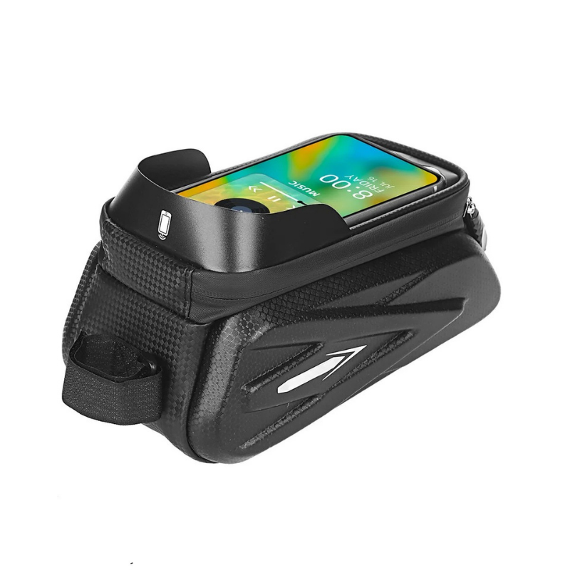 Waterproof Bike Saddle Bag - Waterproof bike saddle bag with touchscreen & mobile phone compartment