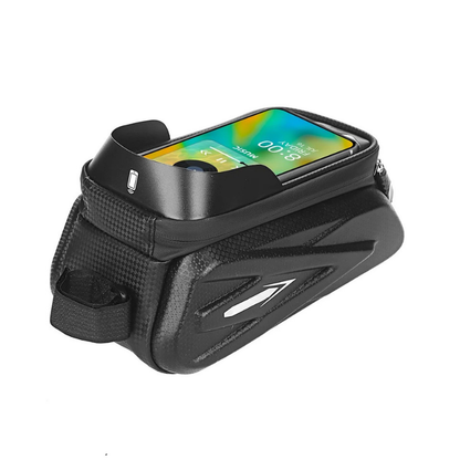 Waterproof Bike Saddle Bag - Waterproof bike saddle bag with touchscreen & mobile phone compartment