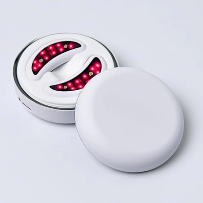 Radiant Pods – Luxe thuisbehandeling voor stralende ogen met rood licht & microstroom