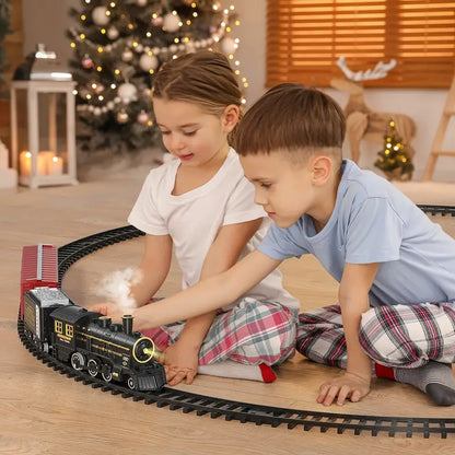 Weihnachtsausdruck - Elektrischer Zug für magische Feiertage-3