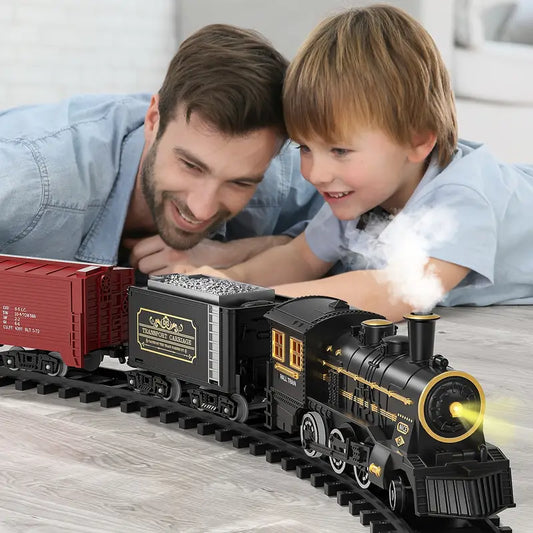 Weihnachtsausdruck - Elektrischer Zug für magische Feiertage-1