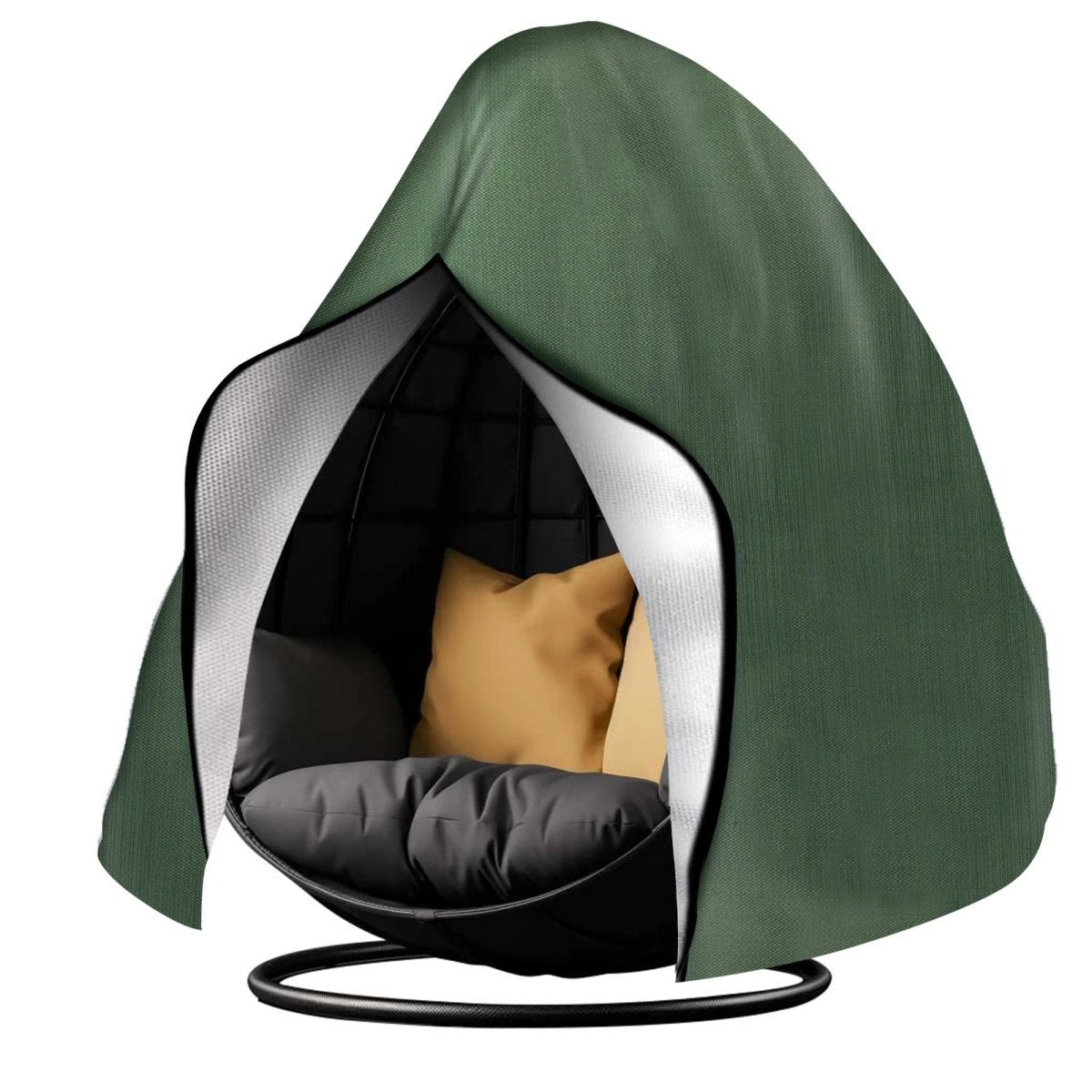 GARDENHIDE – Wasserdichte Schutzhülle für Eierstühle für ganzjährigen Schutz im Freien 2