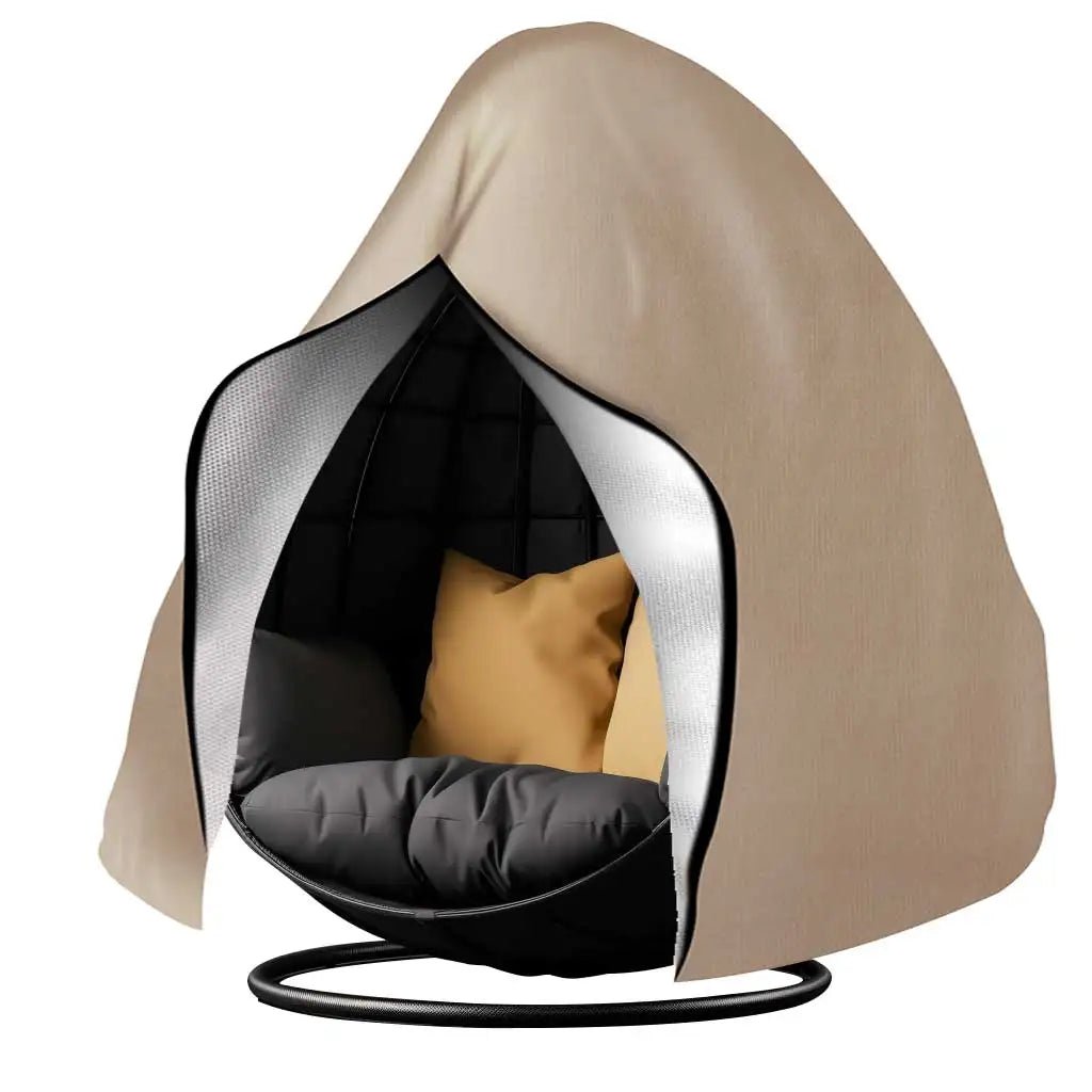 GARDENHIDE – Wasserdichte Schutzhülle für Eierstühle für ganzjährigen Schutz im Freien 3