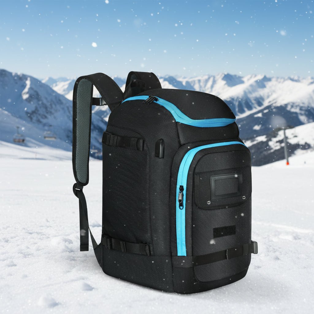 GEARPEAK – Wasserdichter 50-Liter-Skischuhrucksack für Ausrüstung und Zubehör 1
