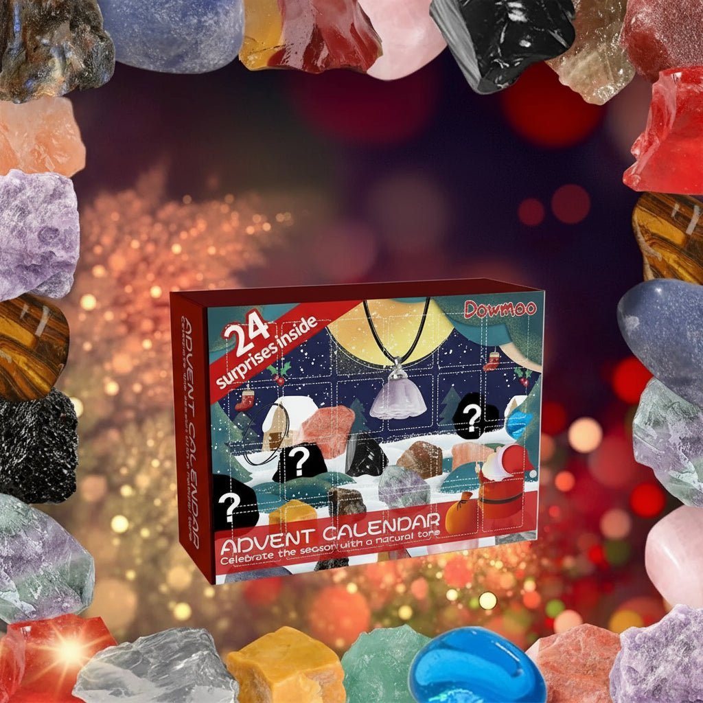 GEMMASANTA – Kristall-Edelstein-Adventskalender mit 24-tägigem Weihnachtscountdown 14