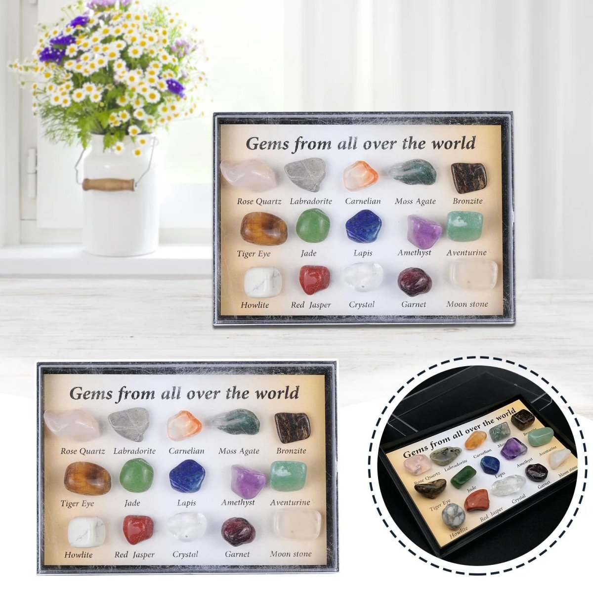 GEMMASANTA – Kristall-Edelstein-Adventskalender mit 24-tägigem Weihnachtscountdown 2