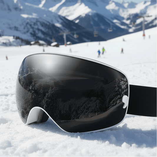 GLACIERGLOW – Premium-Skibrille mit Antibeschlagbeschichtung, UV400-Schutz und Nachtsichtgläsern 0