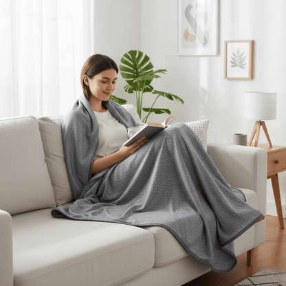 GLACILUX – Temperaturregulierende Kühldecke für tiefen Schlaf 1