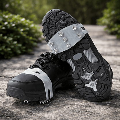 GLACIOR – Rutschfeste Eisspikes mit griffigen Manganspitzen 3