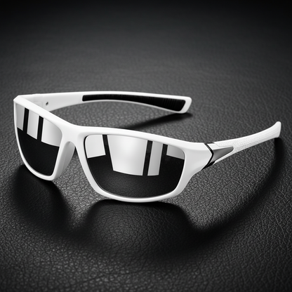 GLAREBLOCK Sportsonnenbrille mit Polarisierung, UV400-Schutz und Gummierten Bügeln 12