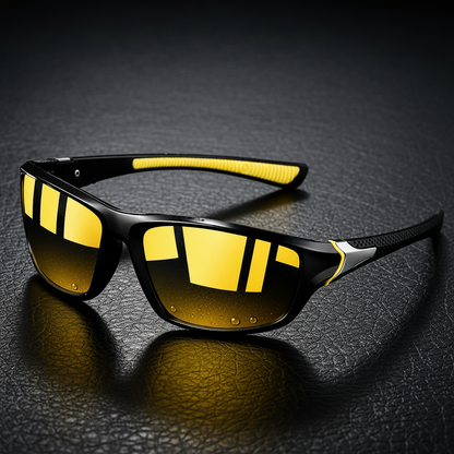 GLAREBLOCK Sportsonnenbrille mit Polarisierung, UV400-Schutz und Gummierten Bügeln 13