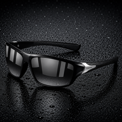 GLAREBLOCK Sportsonnenbrille mit Polarisierung, UV400-Schutz und Gummierten Bügeln 14