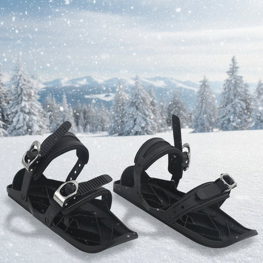 GLIDESHOE – Verstellbare Skischuhe, leichte und tragbare Schneeschuhschuhe 0