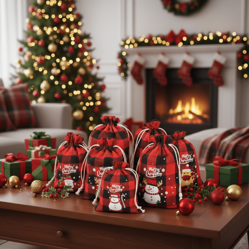 GLIMMERPOUCH – Elegante Beutel mit Kordelzug für kleine Geschenke und Leckereien 0