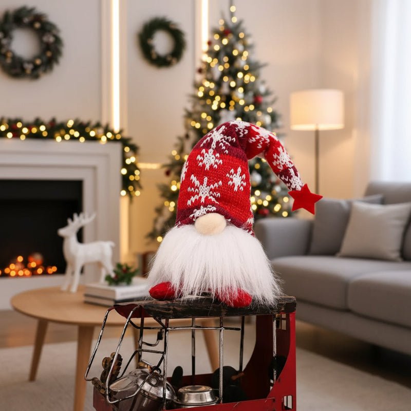 GLOWBELL – Leuchtende Weihnachtspuppe mit warmem, gelbem Schein für festliche Dekoration 3