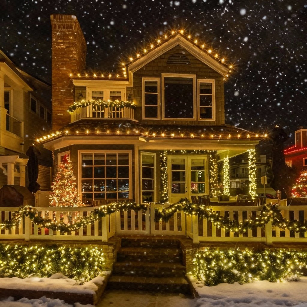 GLOWBURST – Energiesparende LED-Feuerwerkskörper-Weihnachtsbeleuchtung für stimmungsvolles Ambiente 3