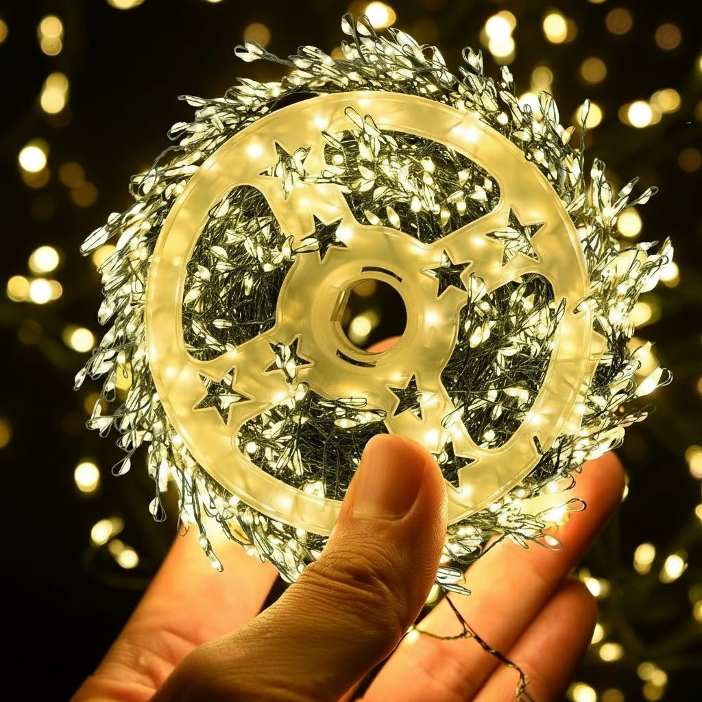 GLOWBURST – Energiesparende LED-Feuerwerkskörper-Weihnachtsbeleuchtung für stimmungsvolles Ambiente 7