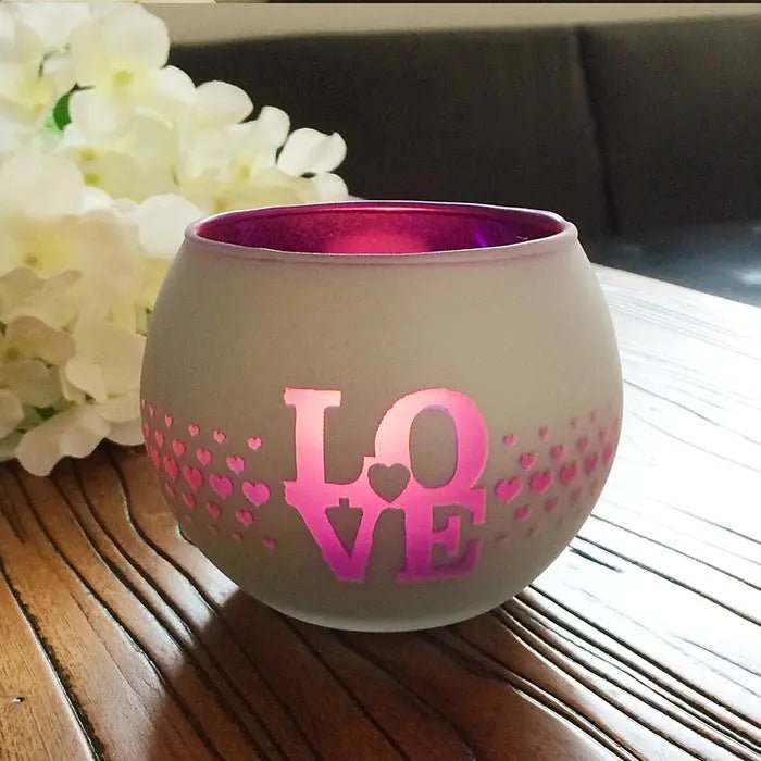 GLOWGLASS – Eleganter dekorativer Kerzenhalter aus Glas 20